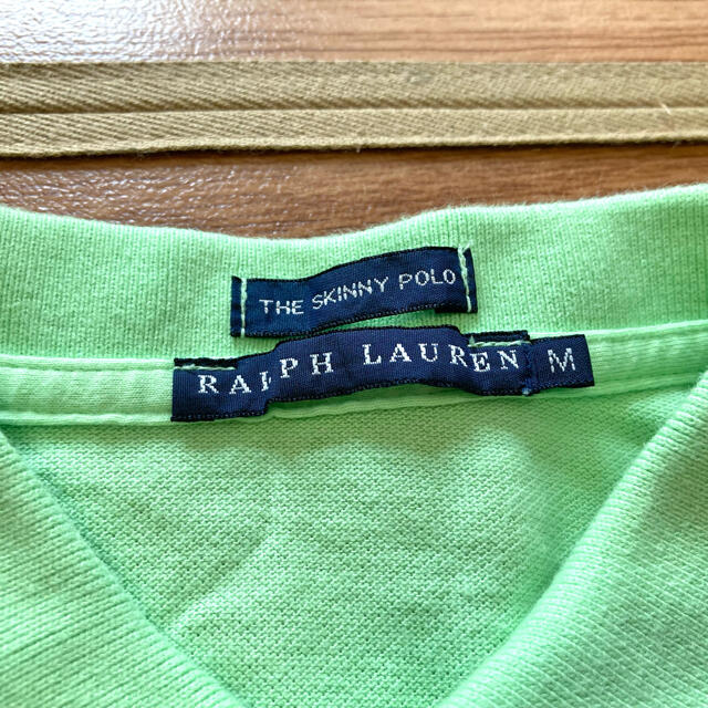 Ralph Lauren(ラルフローレン)のラルフローレン ポロシャツ　ノンスリーブ　レディース　M   グリーン レディースのトップス(ポロシャツ)の商品写真