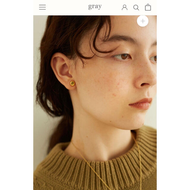 Gray(グライ)の【新品】gray ピアス レディースのアクセサリー(ピアス)の商品写真