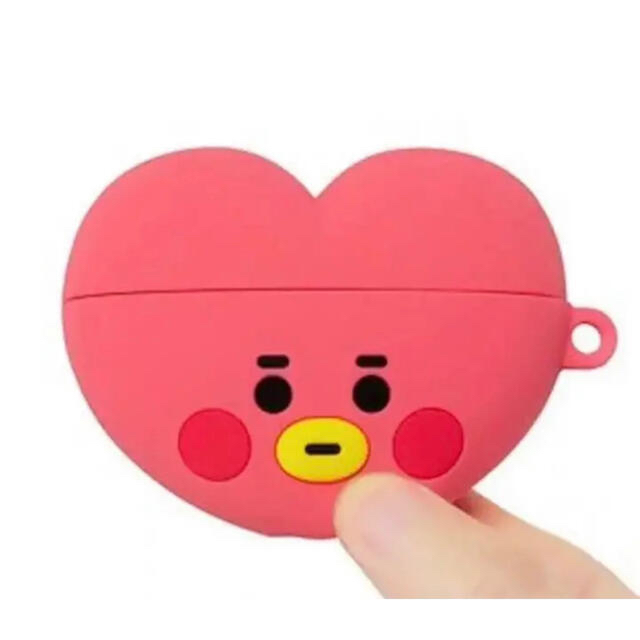 防弾少年団(BTS)(ボウダンショウネンダン)のBT21 BTS AirPods proケース TATA テテ 公式 スマホ/家電/カメラのスマホアクセサリー(ストラップ/イヤホンジャック)の商品写真