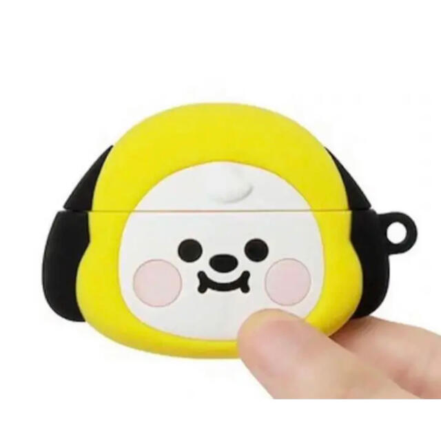 防弾少年団(BTS)(ボウダンショウネンダン)のBT21 BTS AirPods proケース CHIMMY ジミン 公式 スマホ/家電/カメラのオーディオ機器(ヘッドフォン/イヤフォン)の商品写真