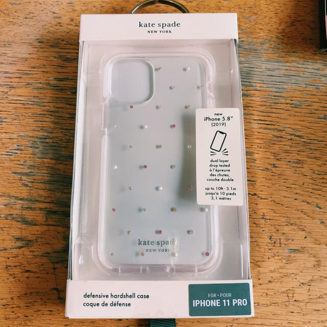 kate spade new york(ケイトスペードニューヨーク)のkate spade iPhone 11pro ケース レア 新品未使用♡ スマホ/家電/カメラのスマホアクセサリー(iPhoneケース)の商品写真