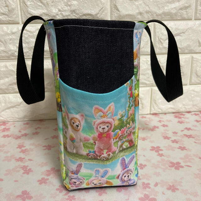 ☆ダッフィーフレンズ*サイドポケット付きミニトートバッグ ハンドメイド