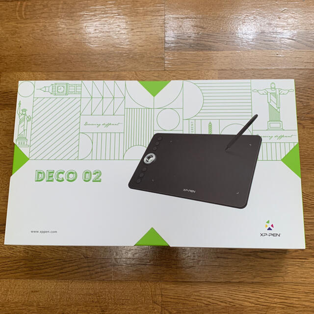 Wacom(ワコム)のXP-PEN Deco 02&wacom LP-170E-0W スマホ/家電/カメラのPC/タブレット(PC周辺機器)の商品写真