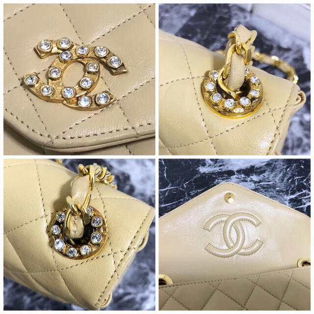 特価】 激レア‼️極美品 シャネル ラインストーン マトラッセ