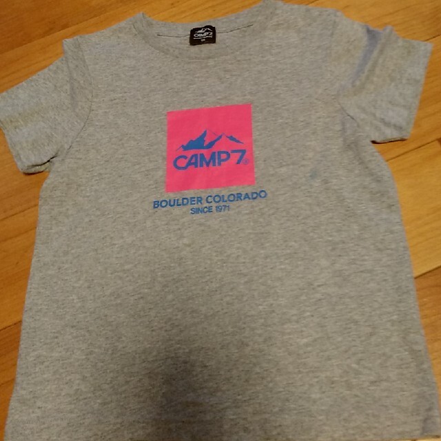 CAMP7Tシャツ120 キッズ/ベビー/マタニティのキッズ服男の子用(90cm~)(Tシャツ/カットソー)の商品写真