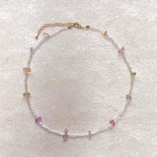 トゥデイフル(TODAYFUL)の93 handmade necklace “CRYSTAL SPARK”(ネックレス)