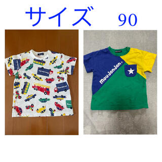 ムージョンジョン(mou jon jon)のムージョンジョン　半袖　サイズ　90(Tシャツ/カットソー)