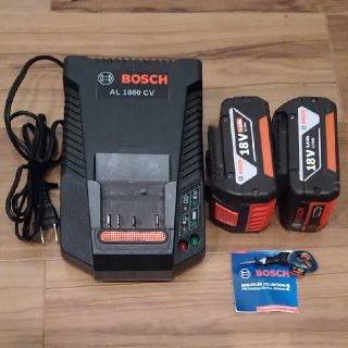 ボッシュ(BOSCH)のBOSCH 充電器・バッテリー×2個セット(工具)