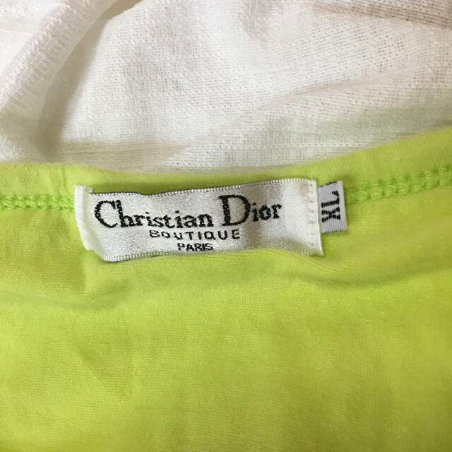 Christian Dior(クリスチャンディオール)のクリスチャンディオール 古着 Tシャツ レディースのトップス(Tシャツ(半袖/袖なし))の商品写真