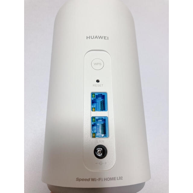 HUAWEI(ファーウェイ)のau Speed Wi-Fi HOME White L02  HWS33SWA スマホ/家電/カメラのPC/タブレット(PC周辺機器)の商品写真