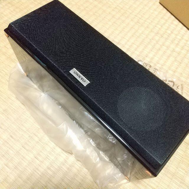 美品【ほぼ新品】ONKYO D-108C(B)　センタースピーカー ブラック