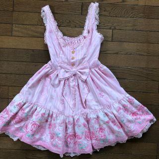 アンジェリックプリティー(Angelic Pretty)のAngelic Pretty Romantic Rose Letter JSK(ひざ丈ワンピース)