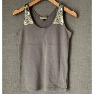 プロポーションボディドレッシング(PROPORTION BODY DRESSING)のPROPORTION BODY DRESSING トップス スパンコール(タンクトップ)