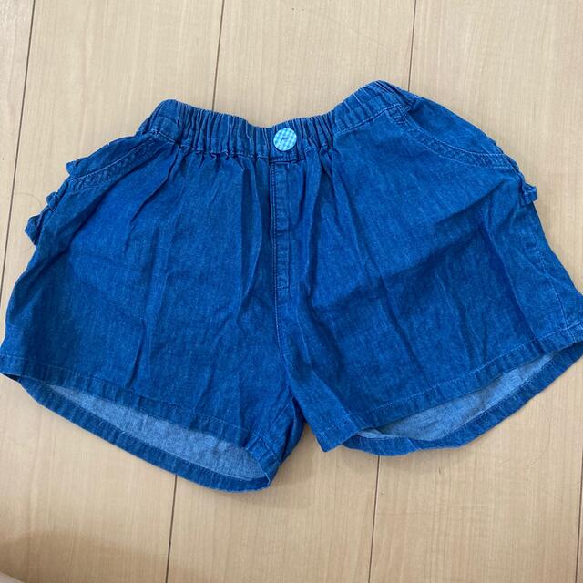 AEON(イオン)のショートパンツ 110サイズ2枚セット キッズ/ベビー/マタニティのキッズ服女の子用(90cm~)(パンツ/スパッツ)の商品写真