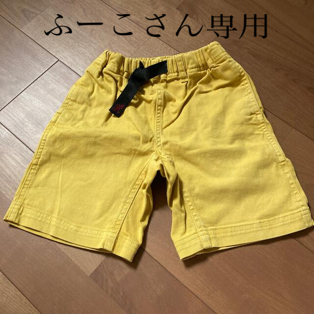 GRAMICCI(グラミチ)の【ふーこさん専用】グラミチキッズサイズ110 ハーフパンツ キッズ/ベビー/マタニティのキッズ服男の子用(90cm~)(パンツ/スパッツ)の商品写真