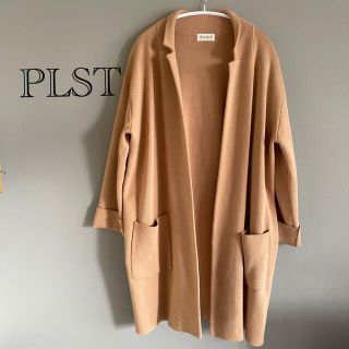 プラステ(PLST)のPLST プラステ　ロングカーディガン(カーディガン)