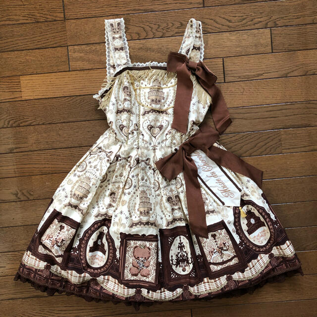 Angelic Pretty(アンジェリックプリティー)のAngelic Pretty Musee du Chocolat JSK レディースのワンピース(ひざ丈ワンピース)の商品写真