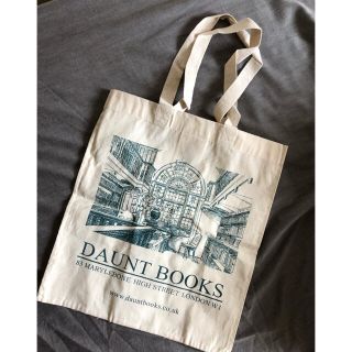 ハロッズ(Harrods)のDaunt Books 日本未発売トートバッグ　新品(トートバッグ)