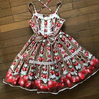 アンジェリックプリティー(Angelic Pretty)のAngelic Pretty Berry Garden ティアードJSK(ひざ丈ワンピース)