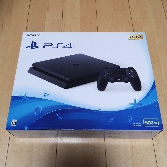 超格安価格 PlayStation4 - PS4本体（CUH-2200A）Jet Black 500GB 家庭用ゲーム機本体