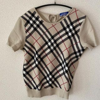 バーバリーブルーレーベル(BURBERRY BLUE LABEL)のBurberry Bluelabel  バーバリーブルーレーベル　サマーニット(ニット/セーター)