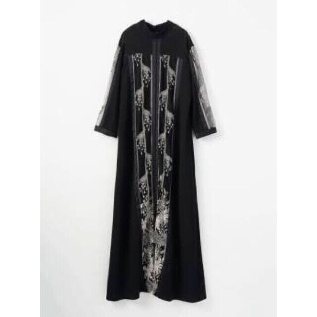 MURRAL framed flower dress black サイズ1 【国産】 51.0%OFF rcc