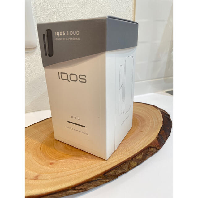 IQOS(アイコス)のiQOS 3 DUO ベルベットグレー 新品同様 メンズのファッション小物(タバコグッズ)の商品写真