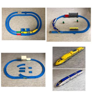 タカラトミー(Takara Tomy)のプラレールのレール&車両のセット(鉄道模型)