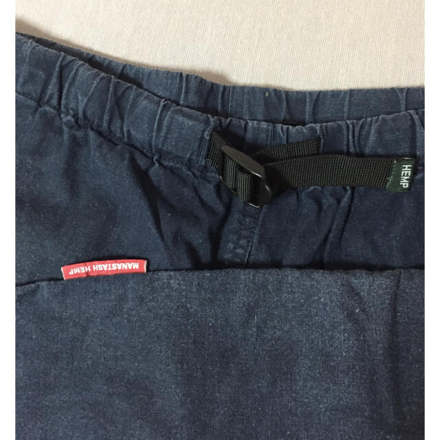 BEAMS(ビームス)のMANASTASH  マナスタッシュ 紺色ショートパンツ Mサイズ メンズのパンツ(ショートパンツ)の商品写真