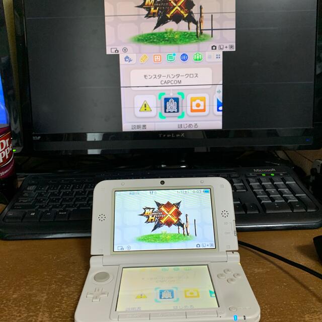 NINTENDO 3DS ピンク 偽トロ ゲーム実況