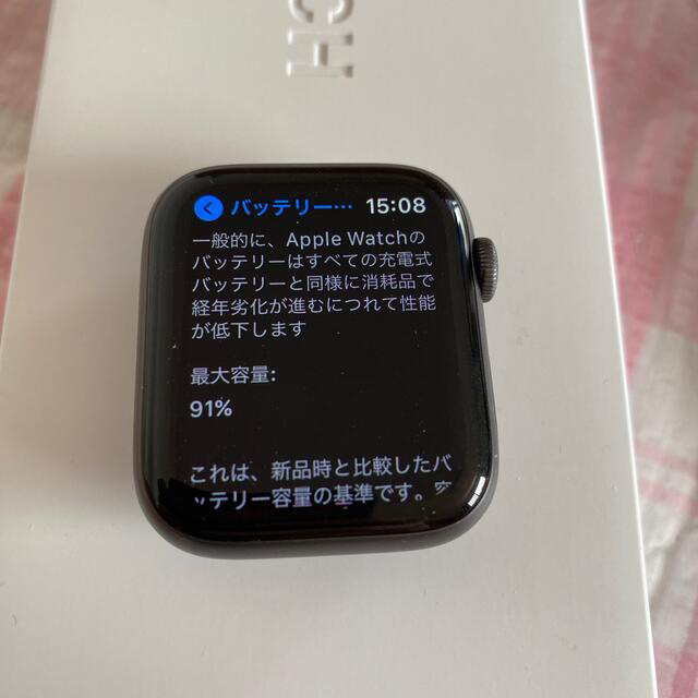 Apple Watch(アップルウォッチ)のApple Watch series4 44mm GPSモデル美品 メンズの時計(腕時計(デジタル))の商品写真