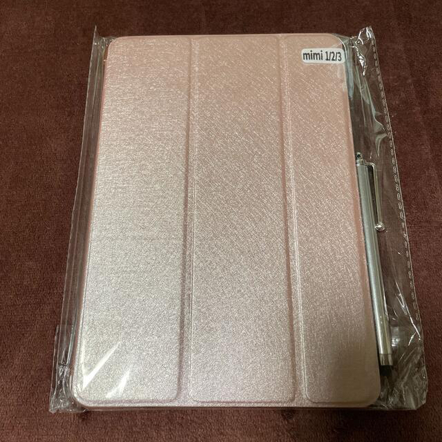 iPad(アイパッド)の週末値下げ　iPad mini 1/2/3 ケース (ローズピンク) スマホ/家電/カメラのスマホアクセサリー(iPadケース)の商品写真