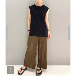 ビューティアンドユースユナイテッドアローズ(BEAUTY&YOUTH UNITED ARROWS)のクラフトスタンダードブティック★今季★プリーツストレートパンツ(カジュアルパンツ)