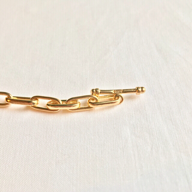 ★未使用★ R.ALAGAN CHAIN BRACELET ゴールド