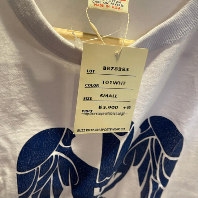Buzz Rickson's(バズリクソンズ)の新品未使用　バズリクソン　Tシャツ メンズのトップス(Tシャツ/カットソー(半袖/袖なし))の商品写真