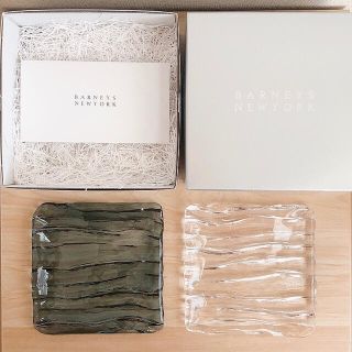 バーニーズニューヨーク(BARNEYS NEW YORK)の【限定】バーニーズニューヨーク 食器 スクエアプレート(食器)