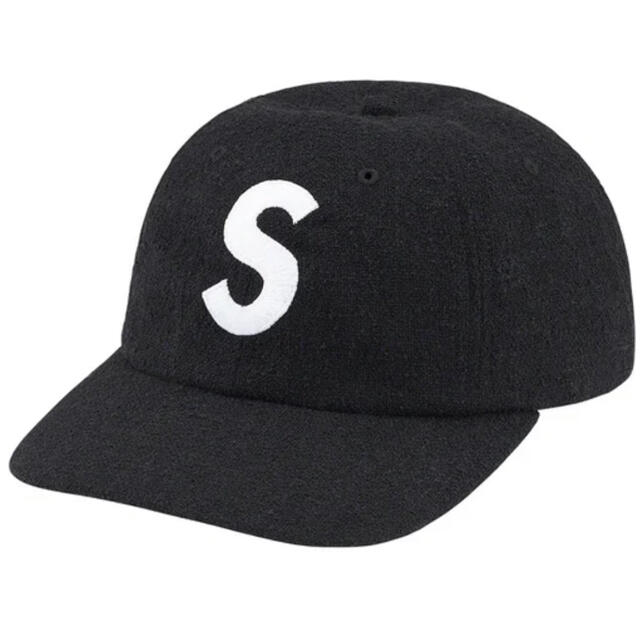 シュプリーム　キャップ　Terry S Logo 6-Panel Black