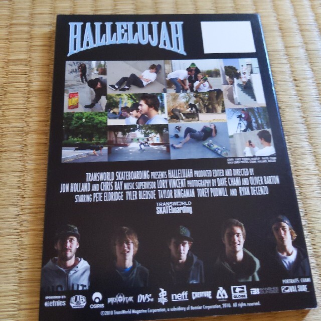 PlanB(プランビー)のHALLELUJAH スケートビデオ　DVD スポーツ/アウトドアのスポーツ/アウトドア その他(スケートボード)の商品写真