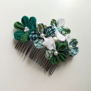 ハンドメイド★つまみ細工ヘアアクセサリー(ヘアアクセサリー)