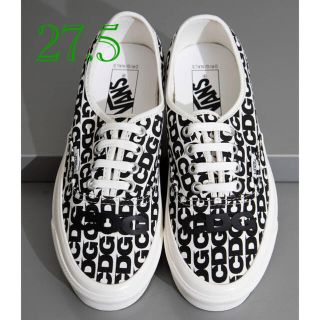 コムデギャルソン(COMME des GARCONS)のCDG VANS AUTHENTIC 27.5 US9.5 新品 正規品(スニーカー)