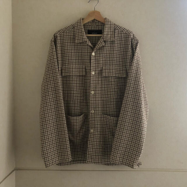 1LDK SELECT(ワンエルディーケーセレクト)のmfpen 20ss work shirt サイズL メンズのジャケット/アウター(ミリタリージャケット)の商品写真
