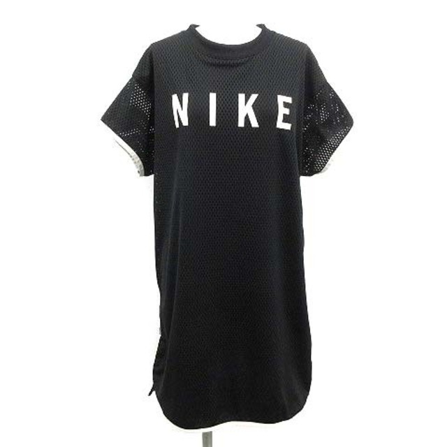 NIKE - ナイキ ワンピース ミニ丈 半袖 メッシュ L 黒 893678 NIKE - ナイキ ワンピース ミニ丈 半袖 メッシュ L 黒 893678