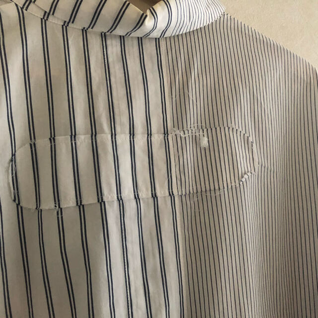 SUNSEA(サンシー)のvoaaov stripe shirt メンズのトップス(Tシャツ/カットソー(七分/長袖))の商品写真