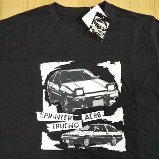 トヨタ(トヨタ)のM 新品 トヨタ AE86 スプリンター トレノ 半袖Tシャツ  黒(Tシャツ/カットソー(半袖/袖なし))