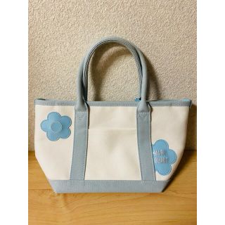 マリークワント(MARY QUANT)のマリークワント ブルー ミニトートバッグ(トートバッグ)