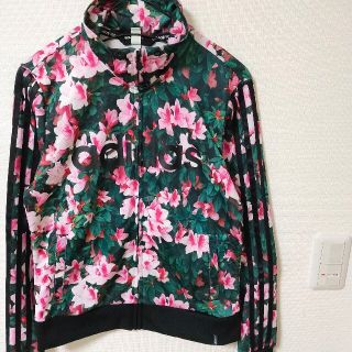 adidas - adidas 花柄 総柄 ブルゾン レディース 希少ジャージ