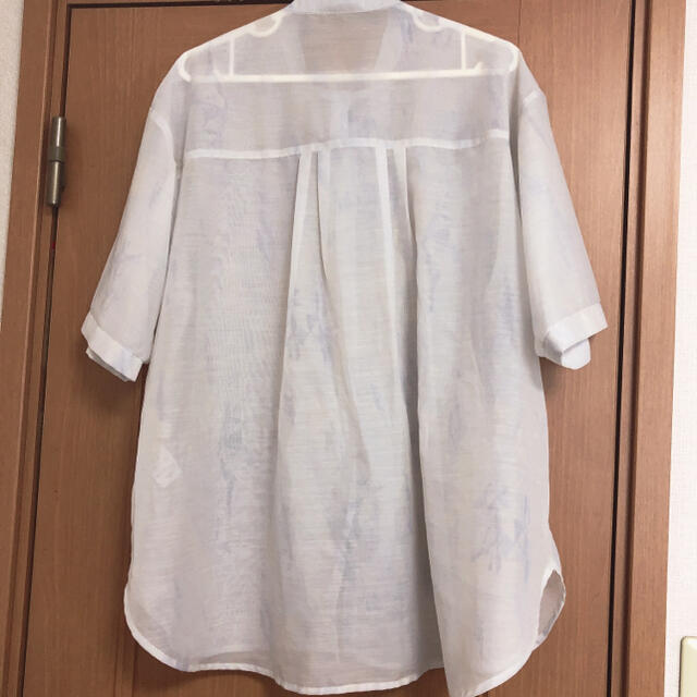CEPO(セポ)のcepo シアーシャツ マーブル Mサイズ レディースのトップス(シャツ/ブラウス(半袖/袖なし))の商品写真