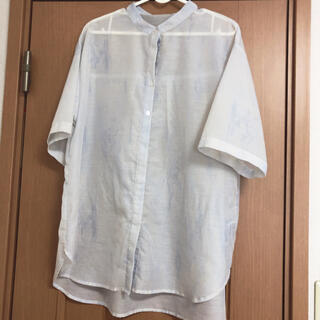 セポ(CEPO)のcepo シアーシャツ マーブル Mサイズ(シャツ/ブラウス(半袖/袖なし))