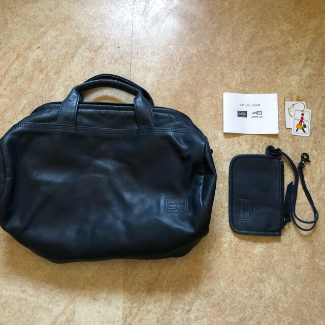 PORTER(ポーター)のPORTER/FRANK ポーター ネイビー ボストンバッグ マルチケース付 メンズのバッグ(ボストンバッグ)の商品写真