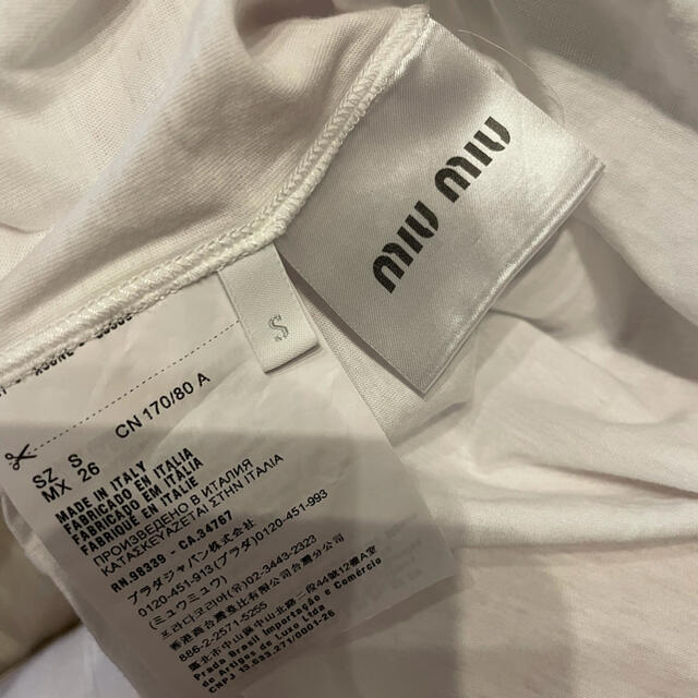 miumiu チェリーTシャツ | lawgate.in